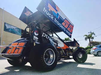 Truck Traders WA Sprint Car - 55 Luke Mewett